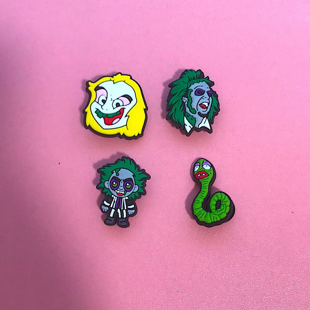 Beetle juice Croc charms! 💗